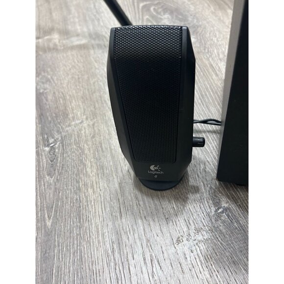 Logitech LS21 2.0 Stereo Speakers Sound System Music Audio Black - Picture 2 of 8